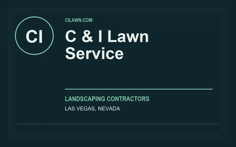 C & I Lawn Service in Las Vegas, Nevada