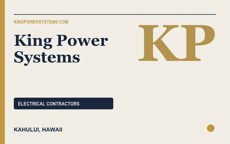 King Power Systems in Kahului, Hawaii