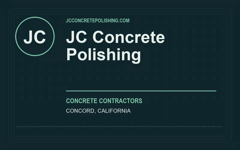 JC Concrete Polishing in Concord, California