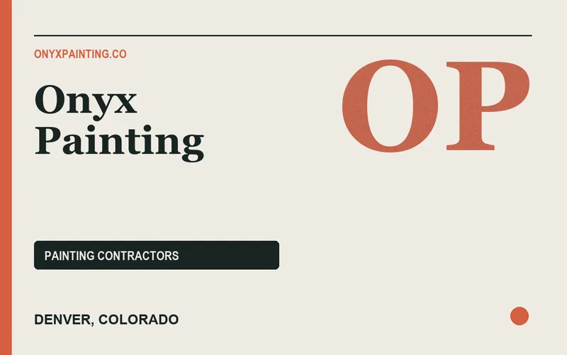 Onyx Painting in Denver, Colorado