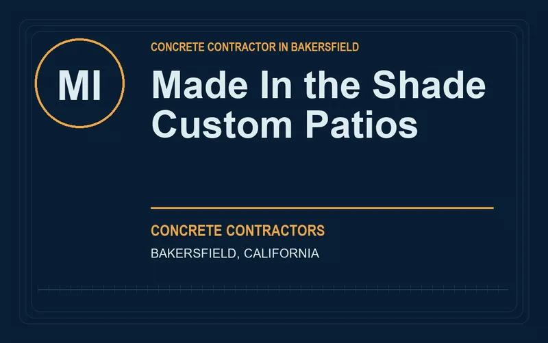 Made In the Shade Custom Patios in Bakersfield, California