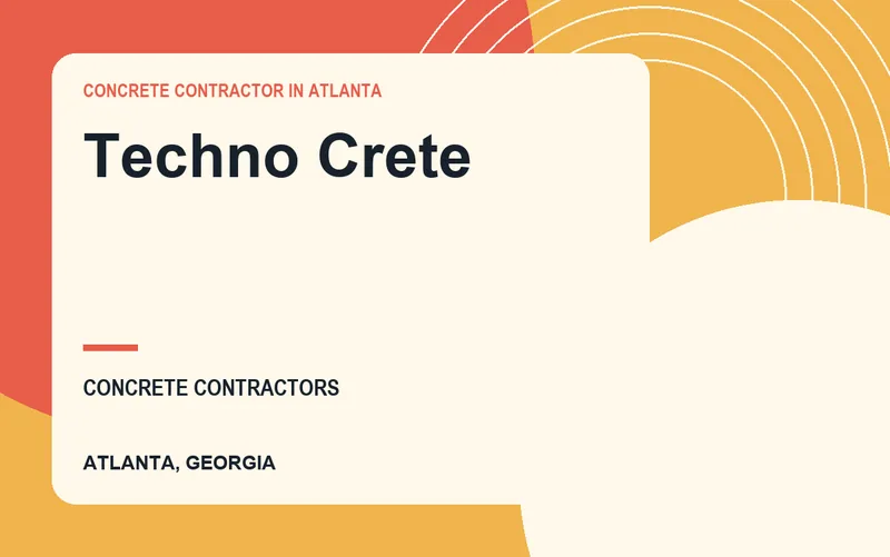 Techno Crete in Atlanta, Georgia