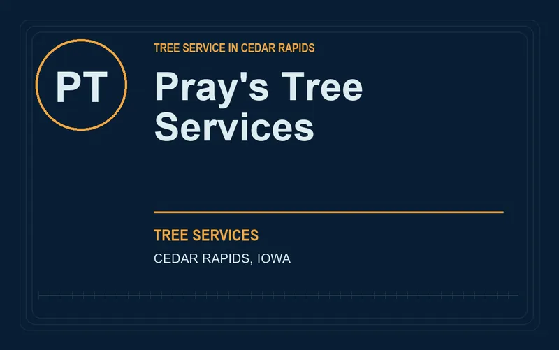 Pray's Tree Services in Cedar Rapids, Iowa
