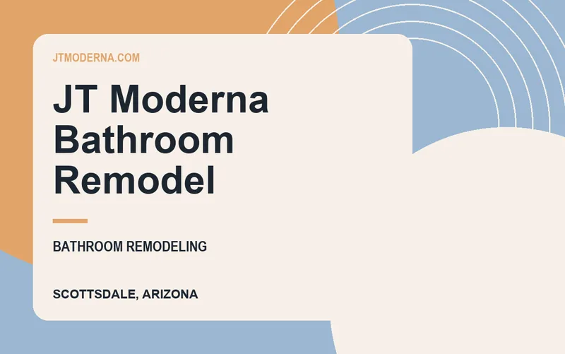 JT Moderna Bathroom Remodel in Scottsdale, Arizona