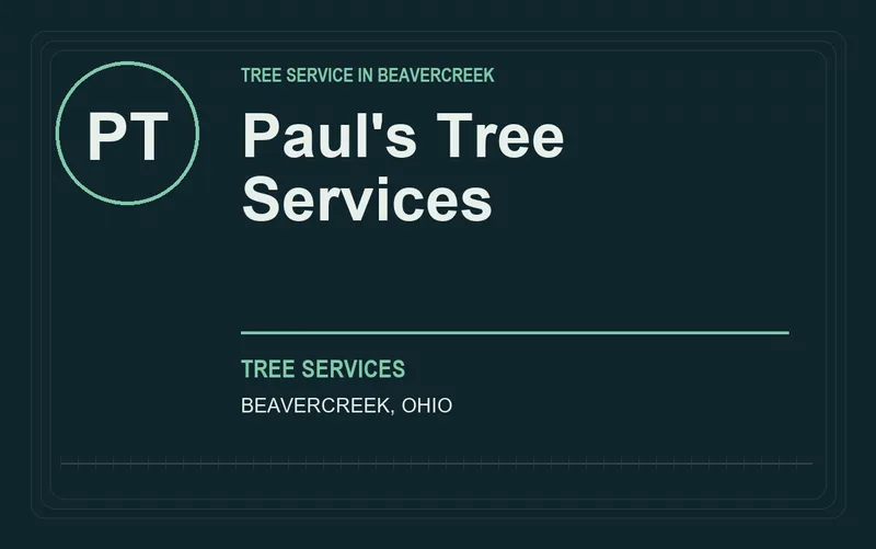 Paul's Tree Services in Beavercreek, Ohio