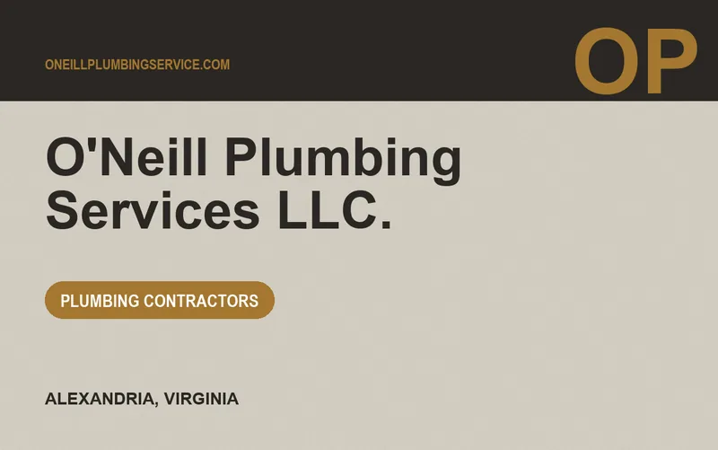 O'Neill Plumbing Services L.L.C. in Alexandria, Virginia