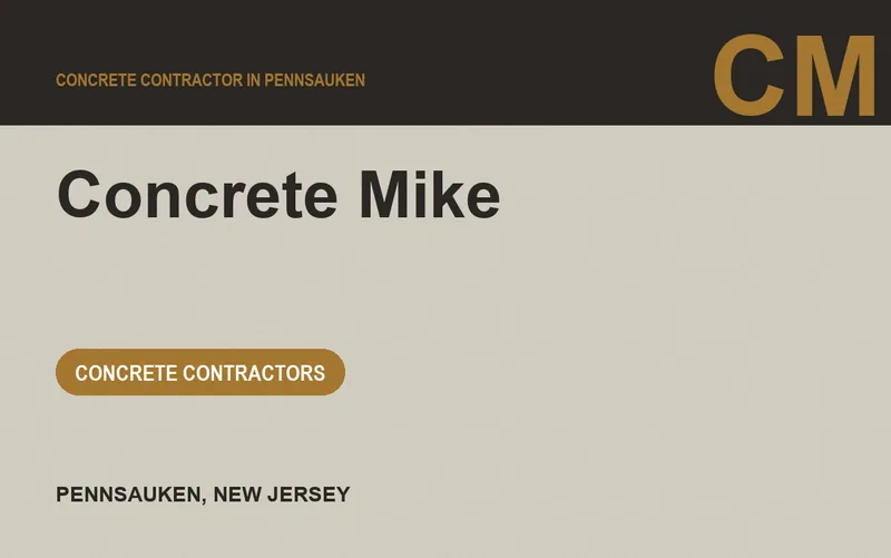 Concrete Mike in Pennsauken, New Jersey