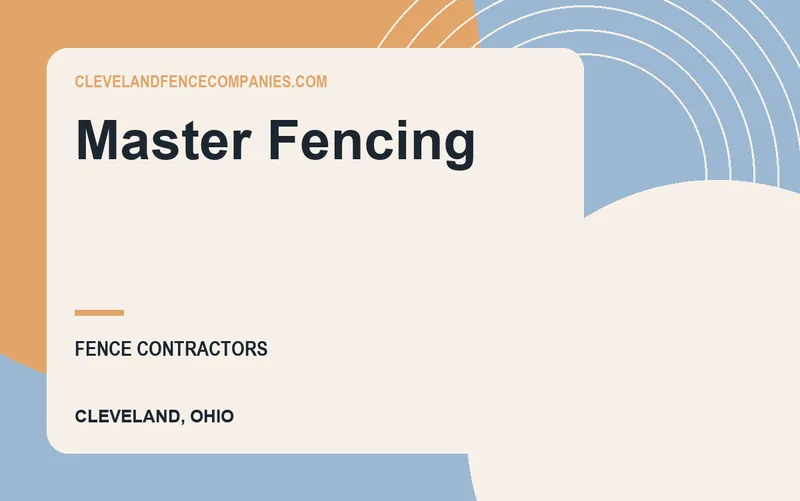 Master Fencing in Cleveland, Ohio