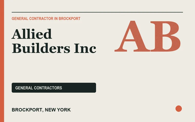 Allied Builders Inc in Brockport, New York