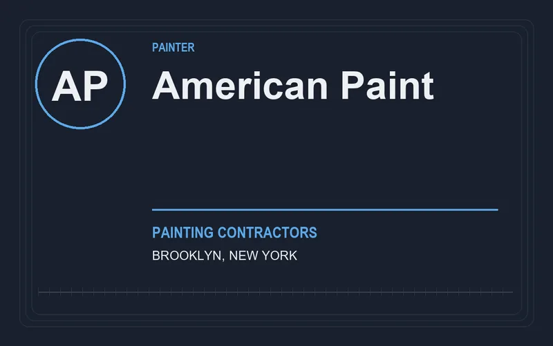 American Paint in Brooklyn, New York