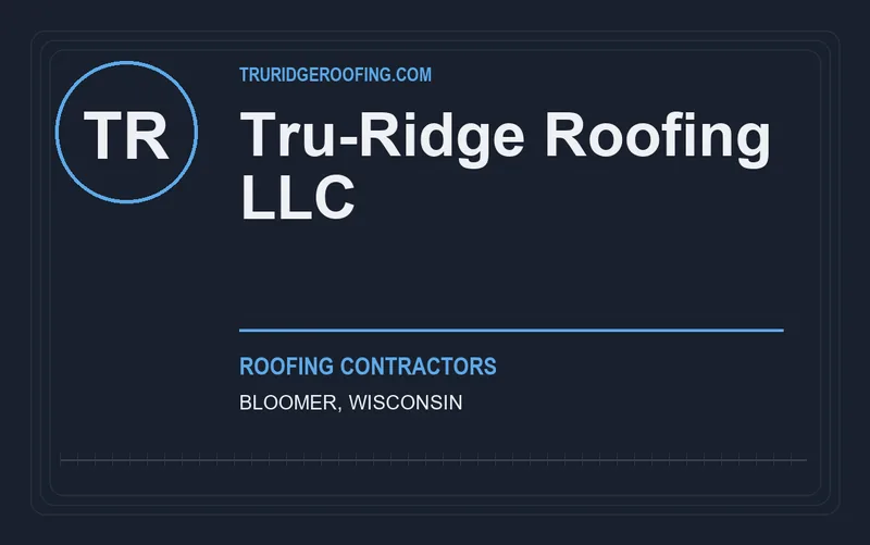 Tru-Ridge Roofing LLC in Bloomer, Wisconsin