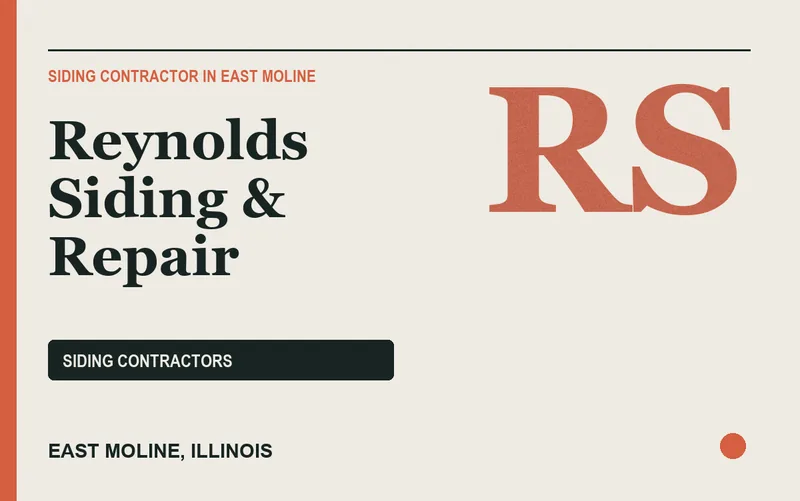 Reynolds Siding & Repair in East Moline, Illinois