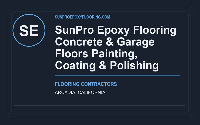 SunPro Epoxy Flooring Concrete & Garage Floors Painting, Coating & Polishing in Arcadia, California