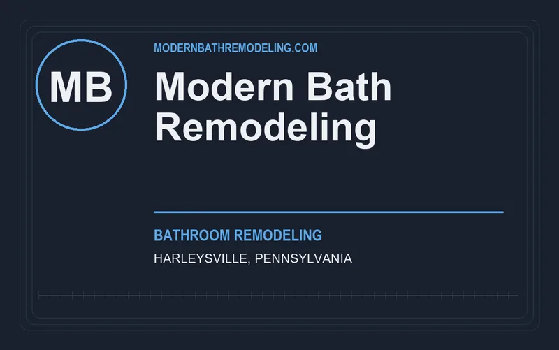 Modern Bath Remodeling in Harleysville, Pennsylvania