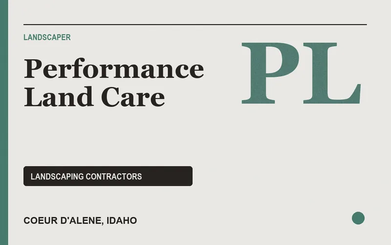 Performance Land Care in Coeur d'Alene, Idaho