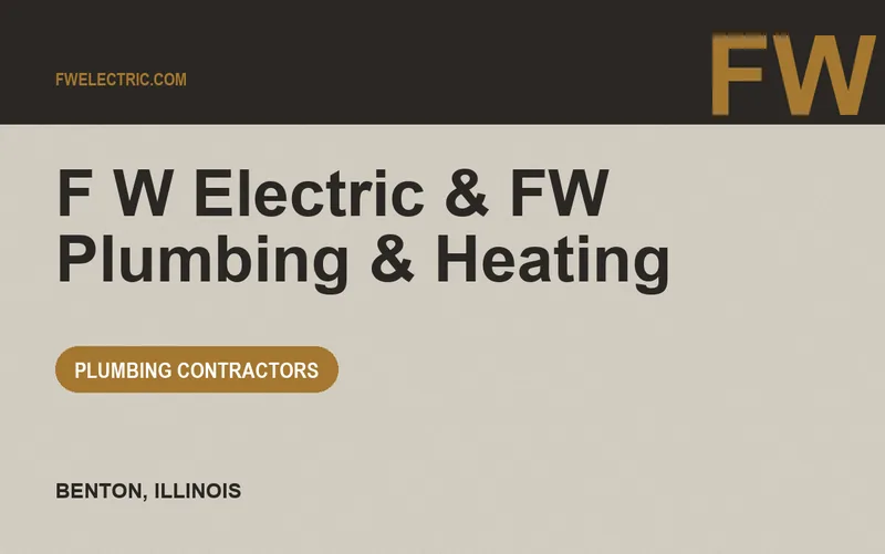 F W Electric & FW Plumbing & Heating in Benton, Illinois