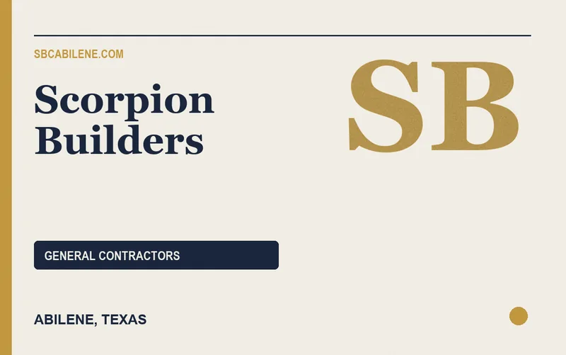 Scorpion Builders in Abilene, Texas
