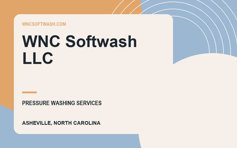 WNC Softwash LLC in Asheville, North Carolina