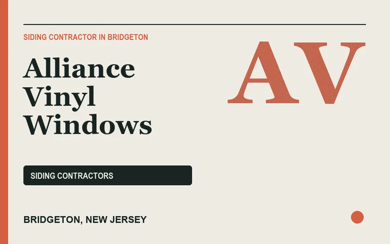 Alliance Vinyl Windows in Bridgeton, New Jersey