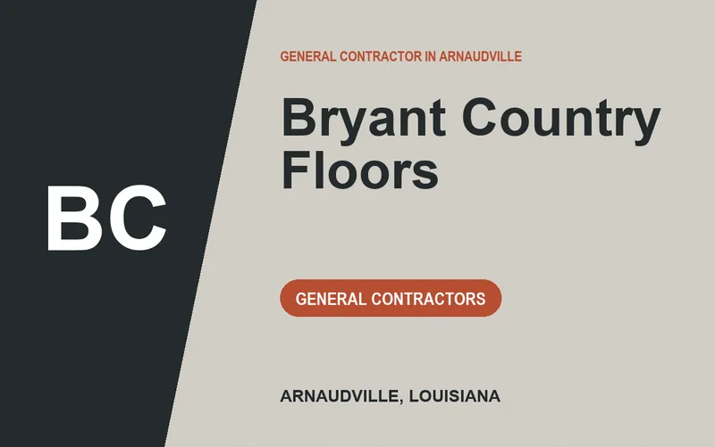 Bryant Country Floors in Arnaudville, Louisiana