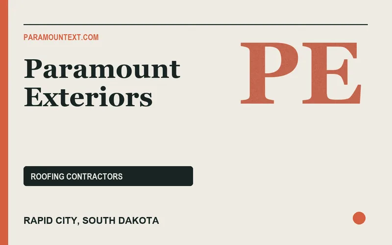 Paramount Exteriors in Rapid City, South Dakota