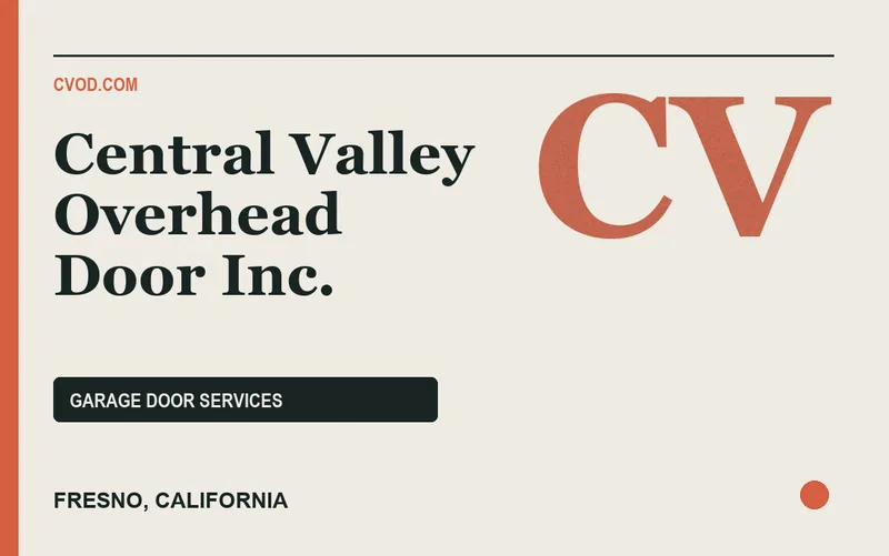 Central Valley Overhead Door Inc. in Fresno, California