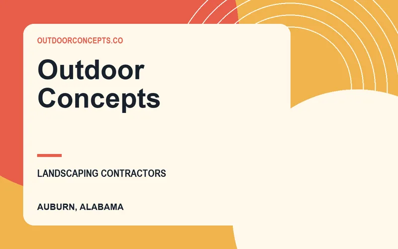 Outdoor Concepts in Auburn, Alabama