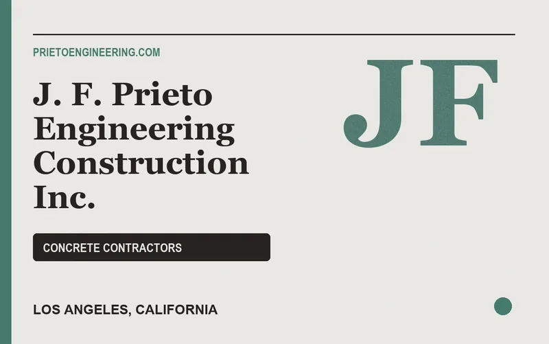 J. F. Prieto Engineering Construction Inc. in Los Angeles, California