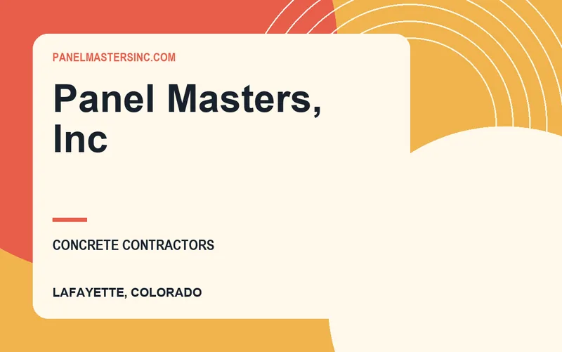 Panel Masters, Inc in Lafayette, Colorado