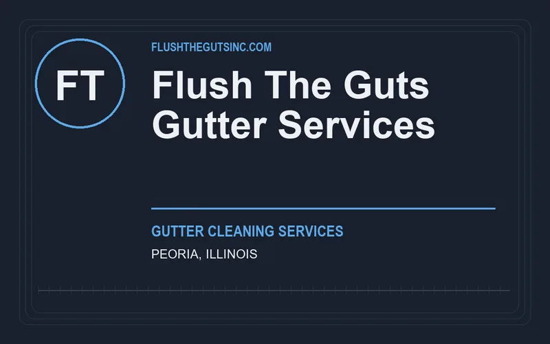 Flush The Guts Gutter Services in Peoria, Illinois