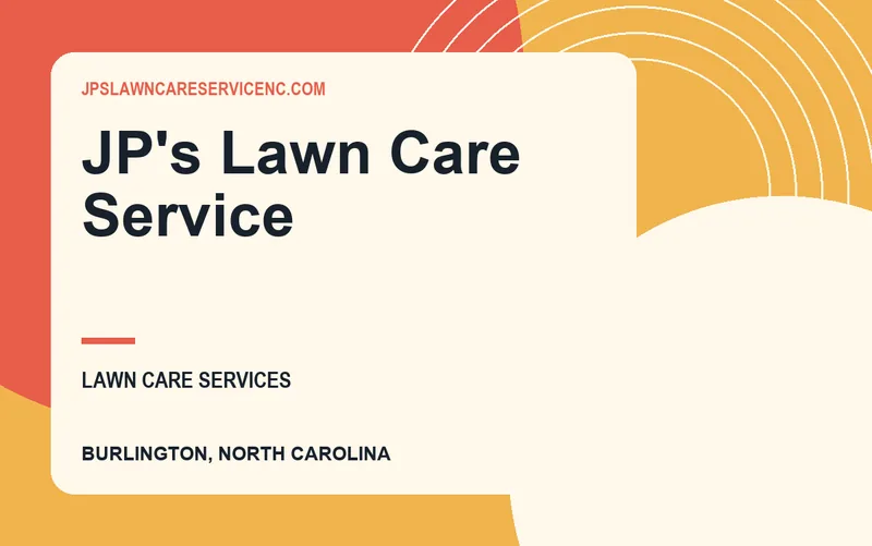 JP's Lawn Care Service in Burlington, North Carolina