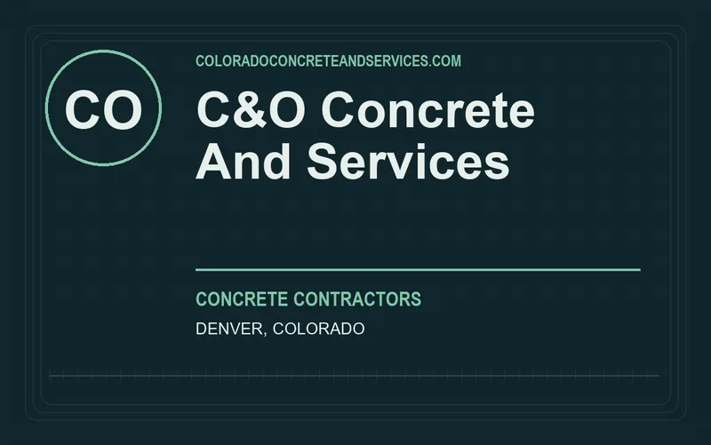 C&O Concrete And Services in Denver, Colorado
