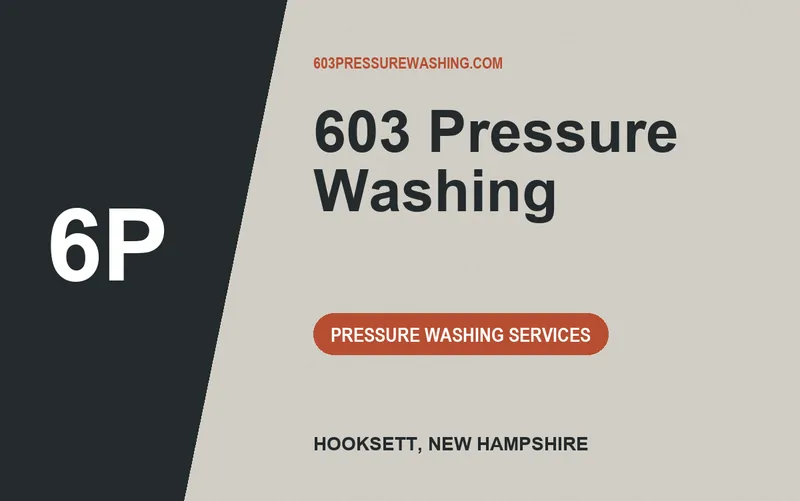 603 Pressure Washing in Hooksett, New Hampshire