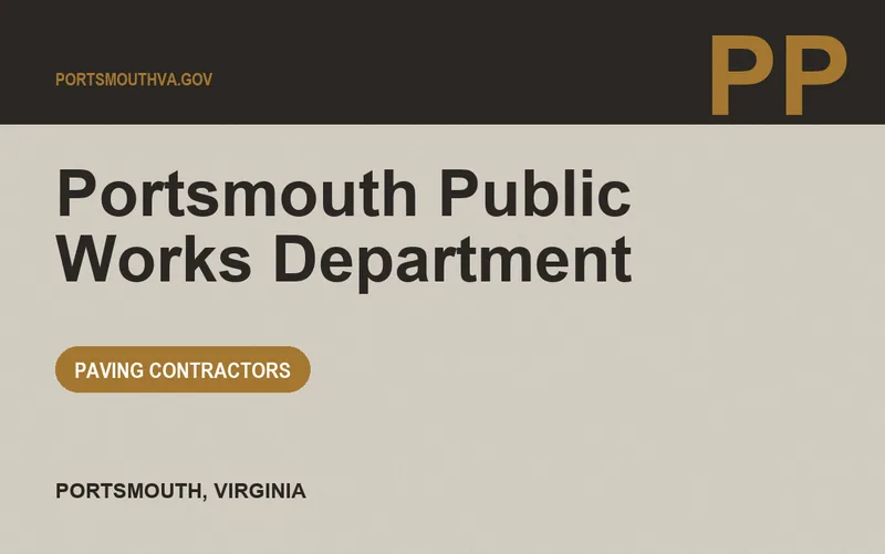 Portsmouth Public Works Department in Portsmouth, Virginia