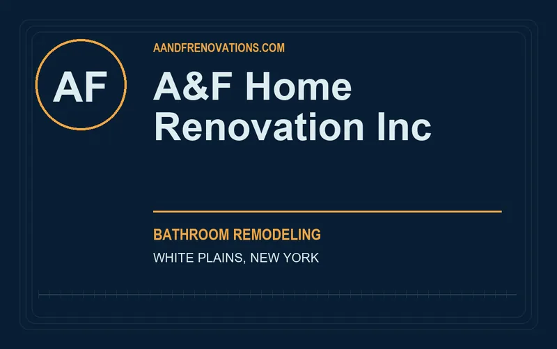 A&F HOME RENOVATION INC in White Plains, New York