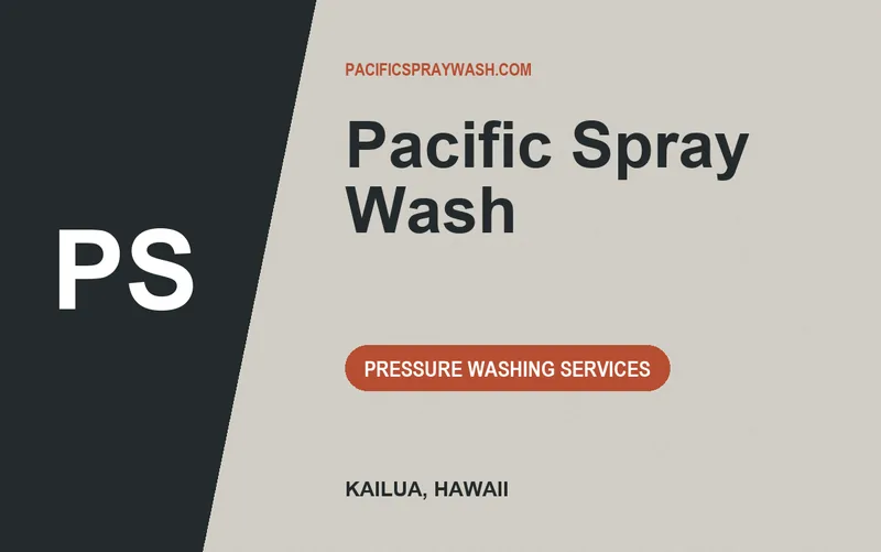 Pacific Spray Wash in Kailua, Hawaii