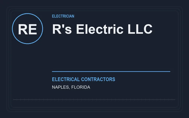 R's Electric Llc in Naples, Florida