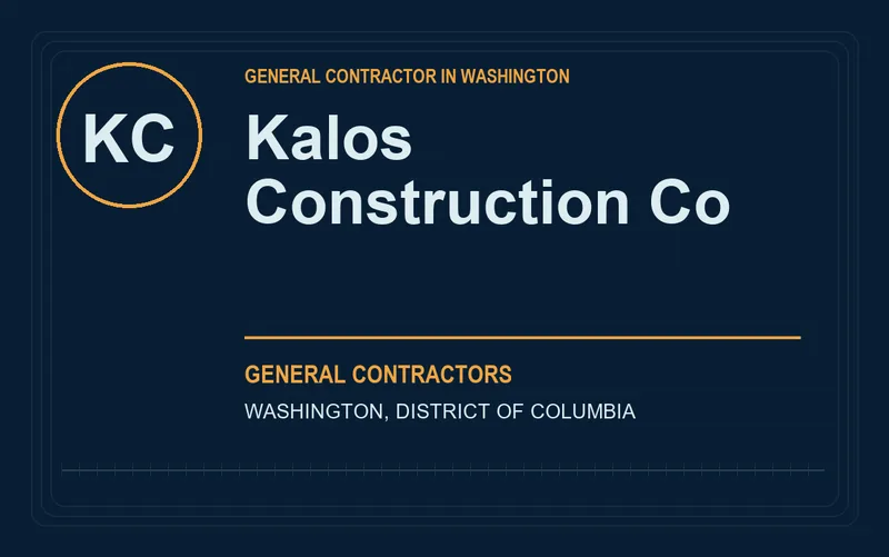 Kalos Construction Co in Washington, District of Columbia