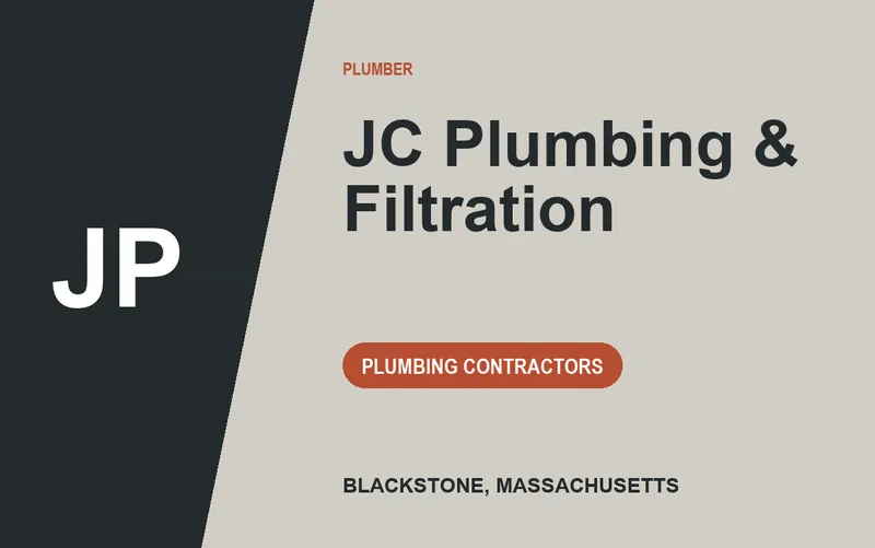 JC Plumbing & Filtration in Blackstone, Massachusetts