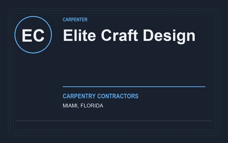 Elite Craft Design in Miami, Florida