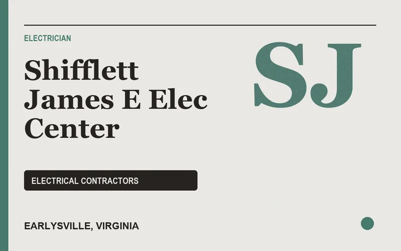 Shifflett James E Elec Center in Earlysville, Virginia