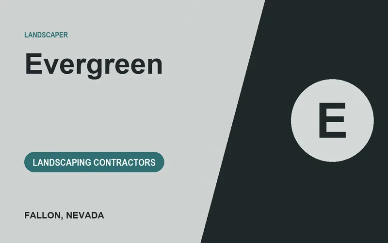 Evergreen in Fallon, Nevada