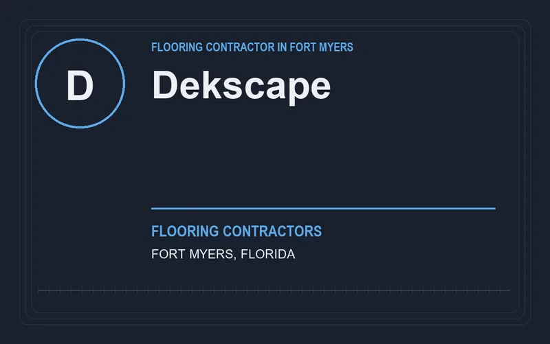 Dekscape in Fort Myers, Florida