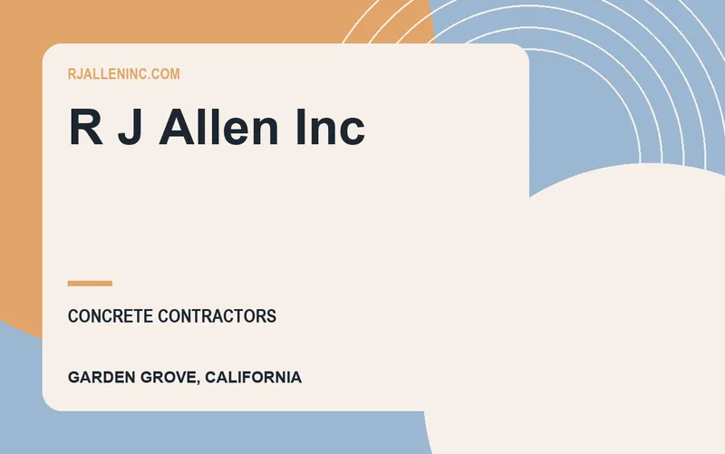 R J Allen Inc in Garden Grove, California