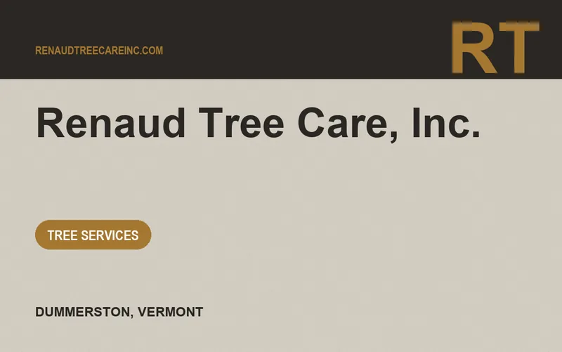 Renaud Tree Care, Inc. in Dummerston, Vermont