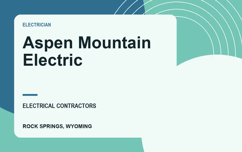 Aspen Mountain Electric in Rock Springs, Wyoming