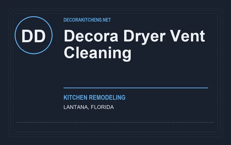 Decora Dryer Vent Cleaning in Lantana, Florida