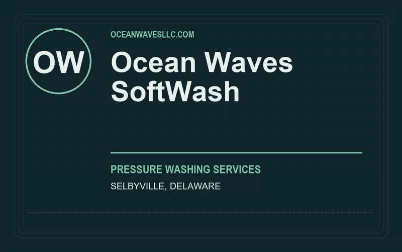 Ocean Waves SoftWash in Selbyville, Delaware