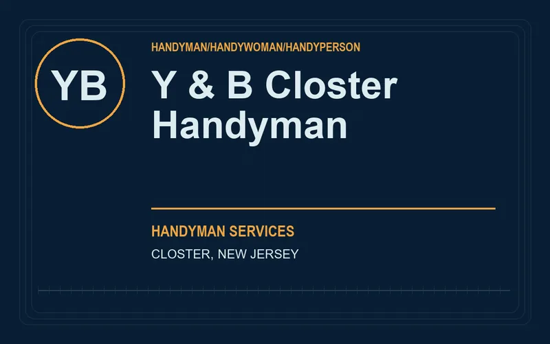 Y & B Closter Handyman in Closter, New Jersey