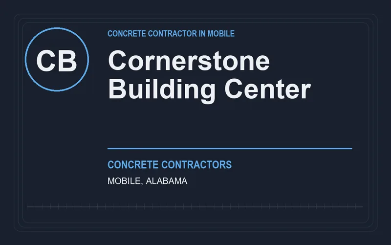 Cornerstone Building Center in Mobile, Alabama